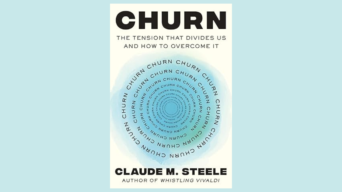 jacket of the book Churn by Claude M Steele